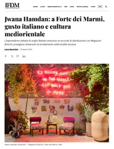 Jwana Hamdan a Forte dei Marmi